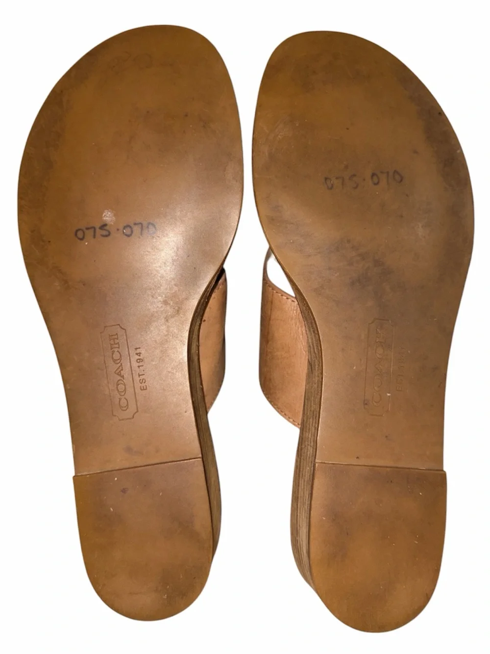 Coach nicolette leather